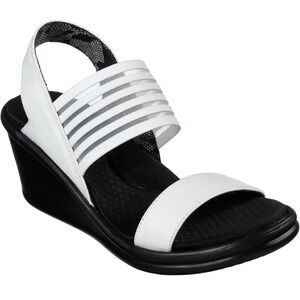 SKECHERS Sandals Cali Women’s Rumblers Sci-Fi Wedge NWOT